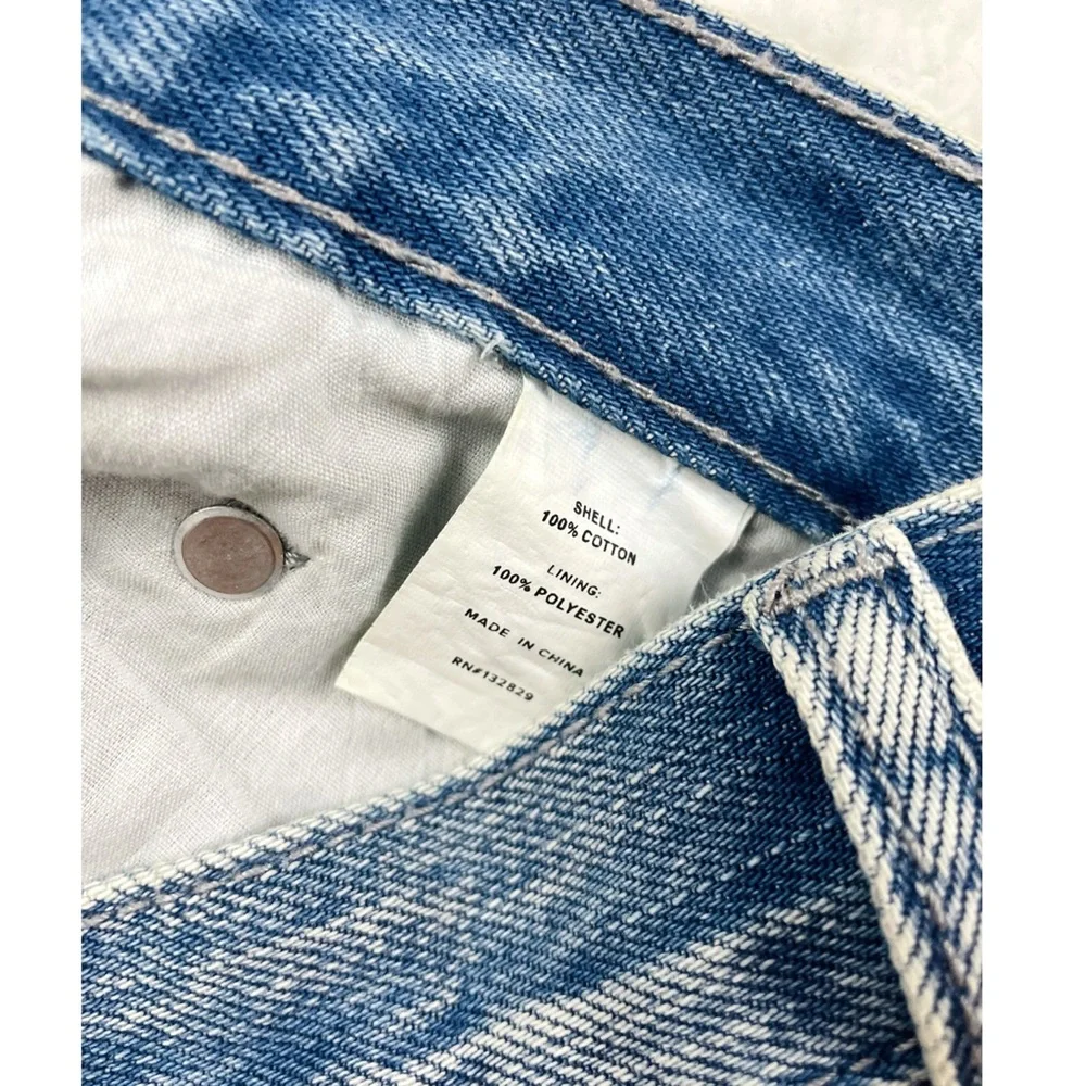 SUPERDOWN • Light Wash Ramona Distressed Straight Jeans, 27 - Picture 13 of 16